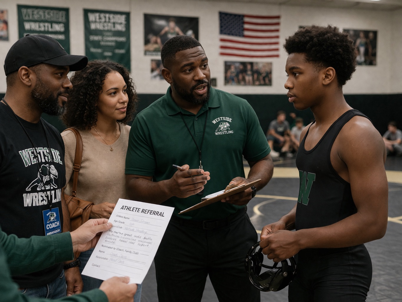 Team-focused training session supported by community partners